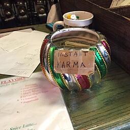 Philanthropy and karma