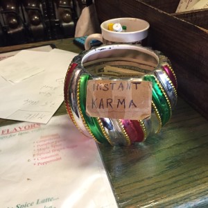 Philanthropy and karma