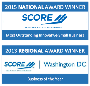 MarketSmart SCORE Award Icons