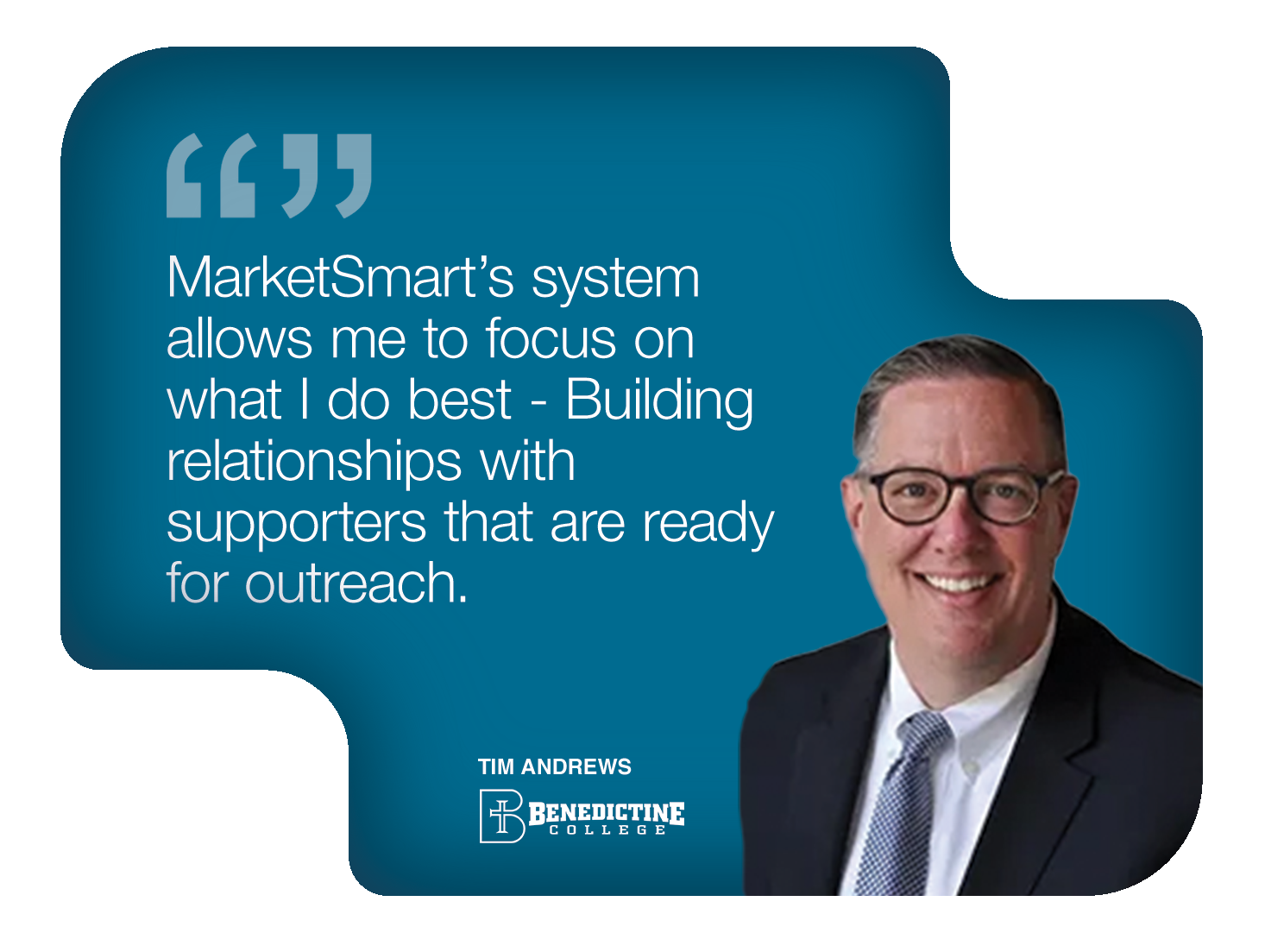 Benedictine College - Tim Andrews - Emails lead to a conversation