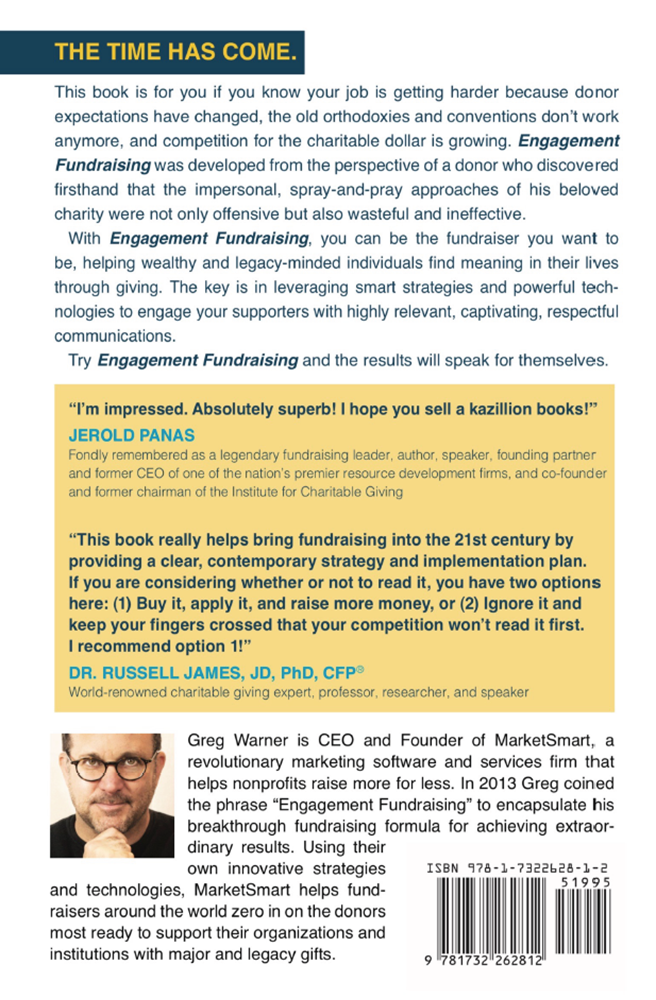 Engagement Fundraising back book cover Engagement Fundraising back book cover