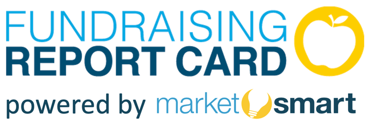 Fundraising Report Card Logo Powered By MarketSmart