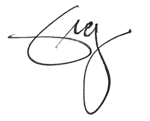 Greg Signature 2023