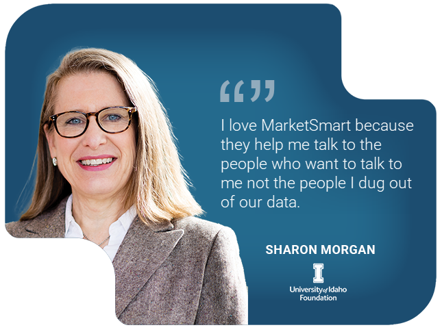 University of Idaho - Sharon Morgan - I love MarketSmart - flyer 2
