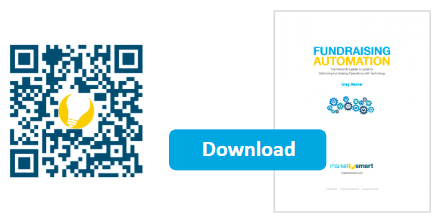 Fundraising Automation paper and QR code