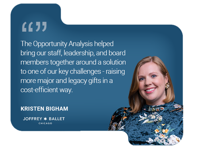 Joffrey Ballet - Kristen Bigham - Opportunity Analysis Joffrey Ballet - Kristen Bigham - Opportunity Analysis