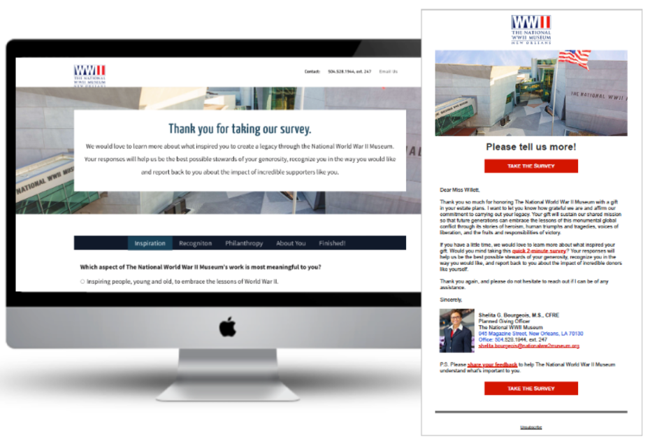 Stewardship Series computer - WW II National War Museum Stewardship Series computer - WW II National War Museum